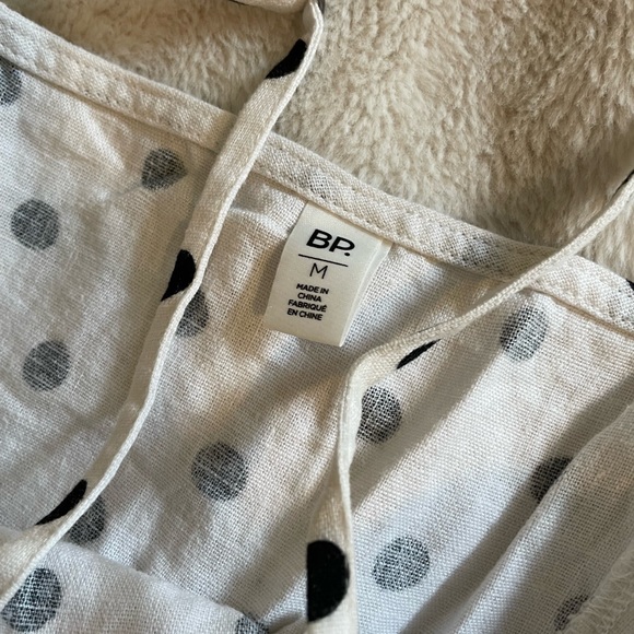 Nordstrom BP linen dress 🖤🤍 SIZE MEDIUM - Picture 2 of 2